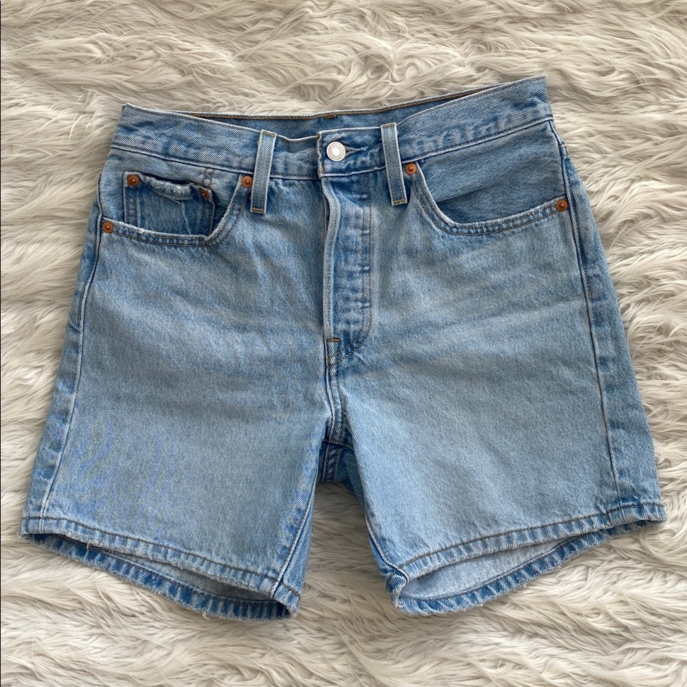 Levi's | 501 Light Wash Denim Shorts
